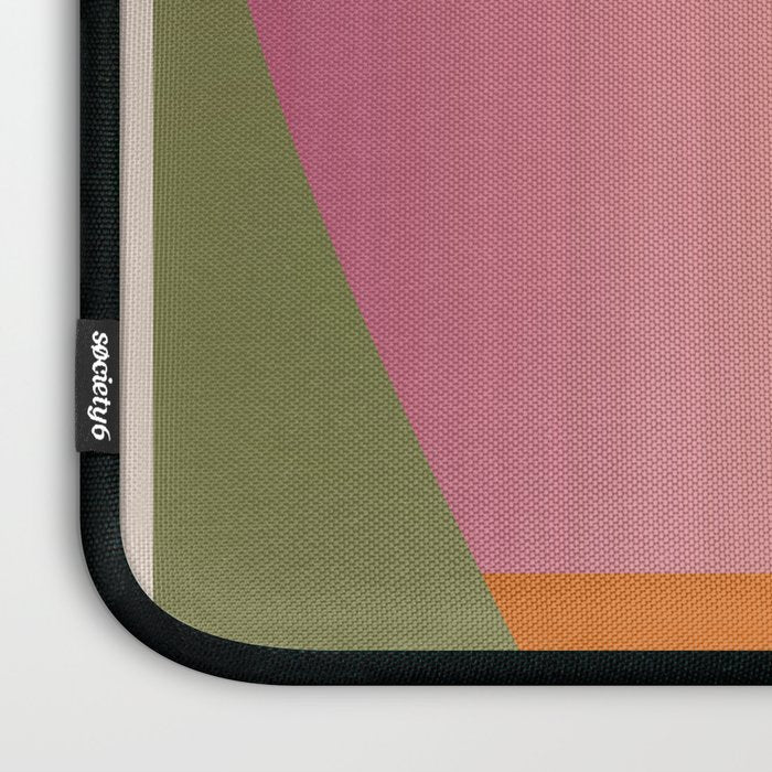 Geometric Abstract Vase 3 Laptop Sleeve Gallery Image 3