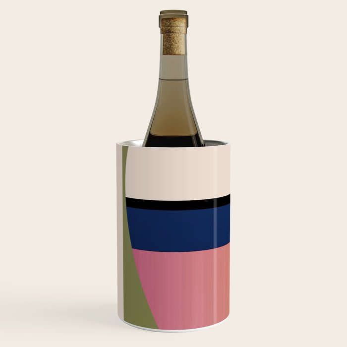 Geometric Abstract Vase 3 Wine Chiller Gallery Image 2
