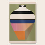 Geometric Abstract Vase 3 Cutting Board Gallery Image 1