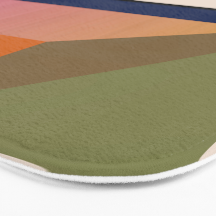 Geometric Abstract Vase 3 Bath Mat Gallery Image 3