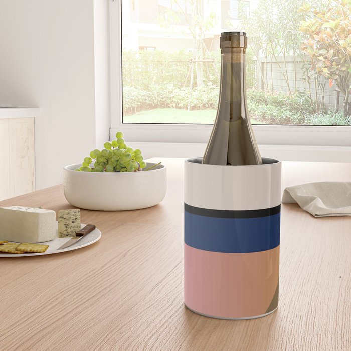 Geometric Abstract Vase 3 Wine Chiller Gallery Image 4