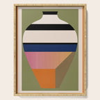 Geometric Abstract Vase 3 Serving Tray Gallery Image 1