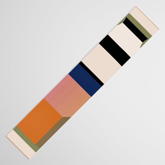 Geometric Abstract Vase 3 Table Runner Gallery Image 3