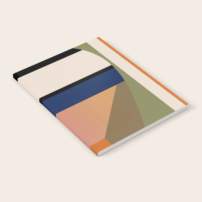 Geometric Abstract Vase 3 Notebook Gallery Image 2
