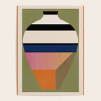 Geometric Abstract Vase 3 Poster Gallery Image 4