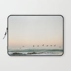 Birds at sunset | Playa Santa Teresa Costa Rica | Travel photography Laptop Sleeve Gallery Image 1