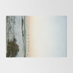 Birds at sunset | Playa Santa Teresa Costa Rica | Travel photography Rug Gallery Image 2