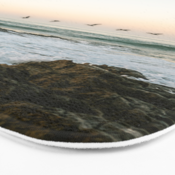 Birds at sunset | Playa Santa Teresa Costa Rica | Travel photography Bath Mat Gallery Image 3