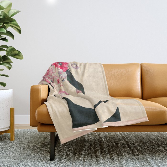 Blooming 11 Throw Blanket Gallery Image 1