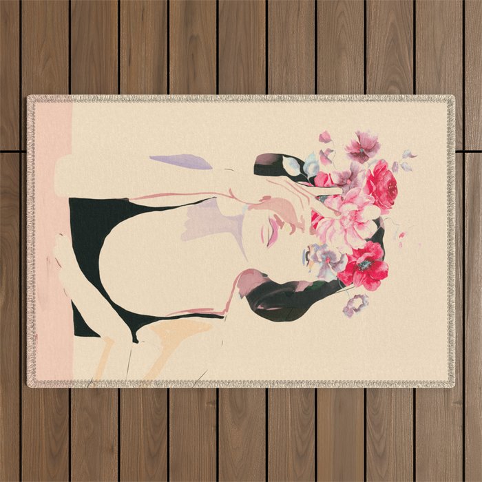 Blooming 11 Outdoor Rug Gallery Image 1