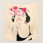 Blooming 11 Wall Tapestry Gallery Image 4