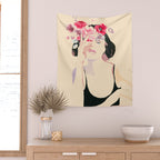 Blooming 11 Wall Tapestry Gallery Image 2