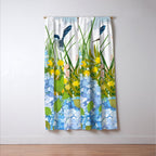Hummingbird Summer Garden Window Curtain Gallery Image 3