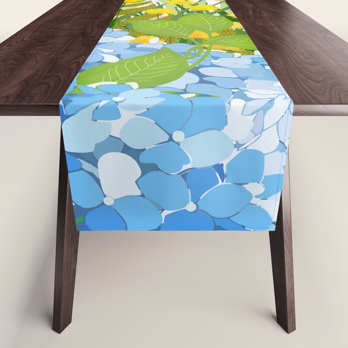 Hummingbird Summer Garden Table Runner Gallery Image 1