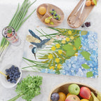Hummingbird Summer Garden Cutting Board Gallery Image 2