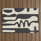 Shadowns in Motion 2 Outdoor Rug Gallery Image 1