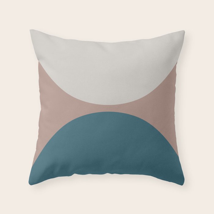 Abstract Geometric 23 Throw Pillow Gallery Image 1
