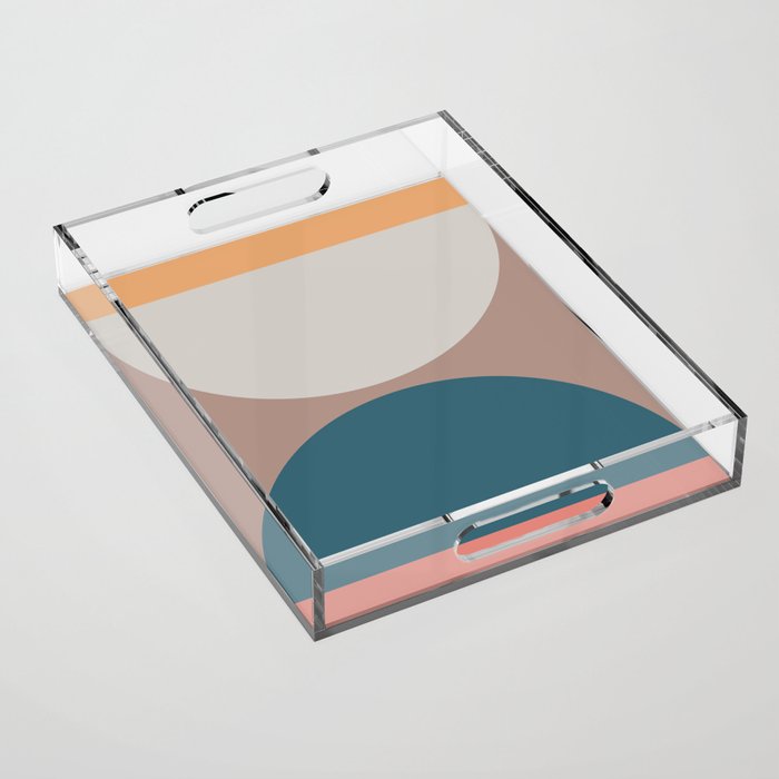 Abstract Geometric 23 Acrylic Tray Gallery Image 1