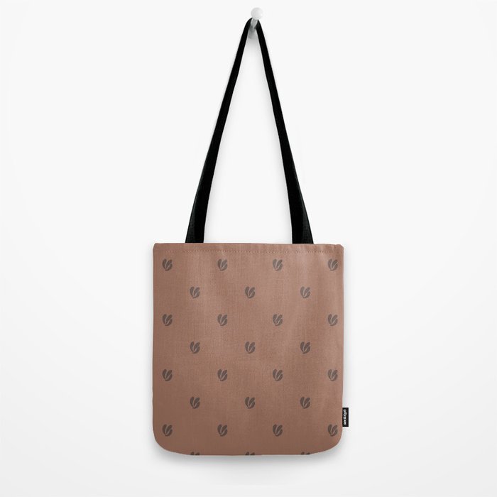 Leafy pattern - mocha mousse Tote Bag Gallery Image 2