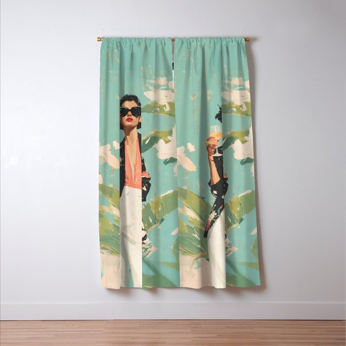 Chic Summer Elegance Window Curtain Gallery Image 3