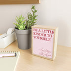 Be a little kinder to yourself, and magic will happen. Mini Art Print Gallery Image 2