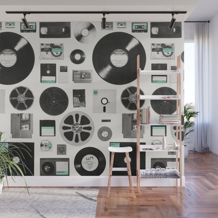 Data Wall Mural Gallery Image 1