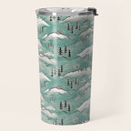 Monte Vista - Turquoise and silver Travel Mug Gallery Image 2