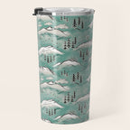Monte Vista - Turquoise and silver Travel Mug Gallery Image 3