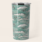 Monte Vista - Turquoise and silver Travel Mug Gallery Image 1