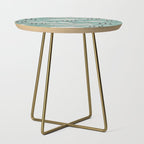 Monte Vista - Turquoise and silver Side Table Gallery Image 1