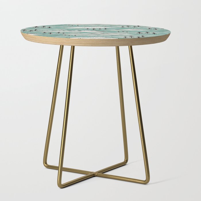 Monte Vista - Turquoise and silver Side Table Gallery Image 1