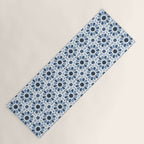 Watercolor Zellige Harmony Yoga Mat Gallery Image 1
