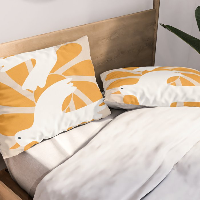 Abstract Flight 2 Pillow Sham Gallery Image 2