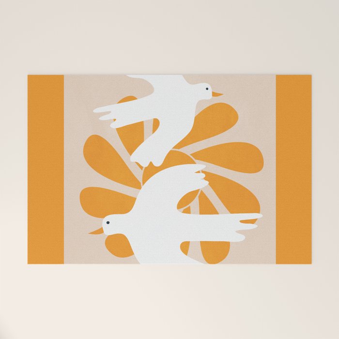Abstract Flight 2 Welcome Mat Gallery Image 1