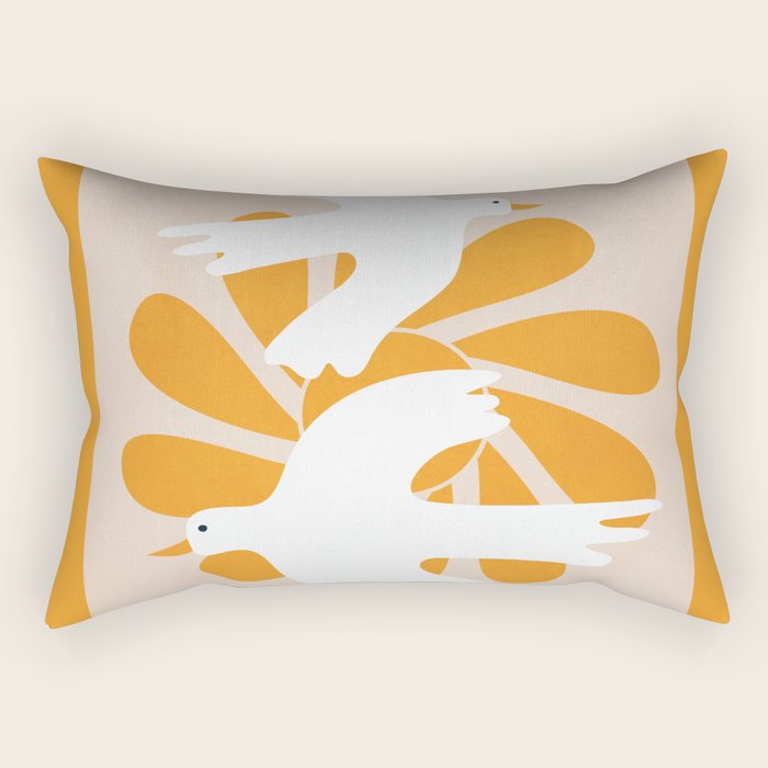 Abstract Flight 2 Rectangular Pillow Gallery Image 2