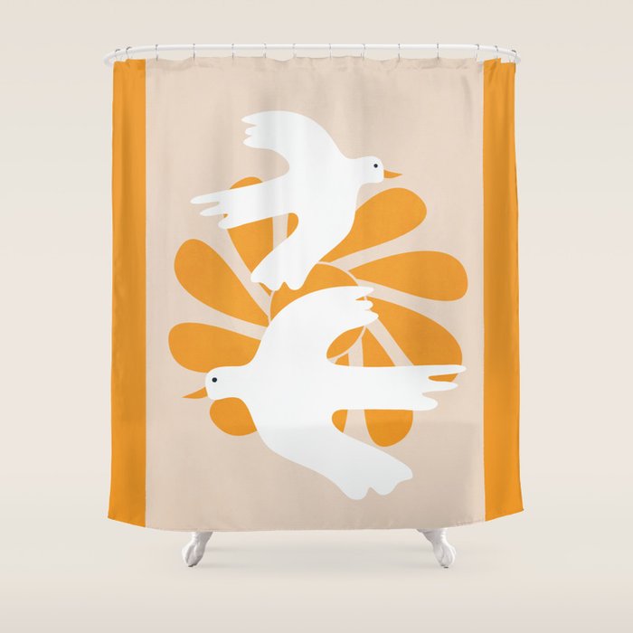 Abstract Flight 2 Shower Curtain Gallery Image 1