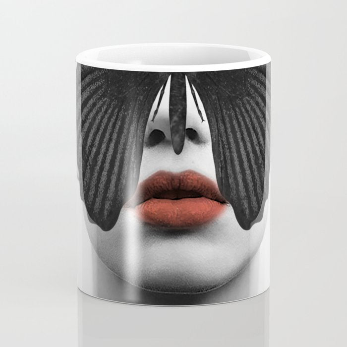 BLACK BUTTERFLY Coffee Mug Gallery Image 4