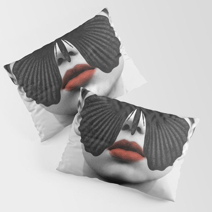 BLACK BUTTERFLY Pillow Sham Gallery Image 1
