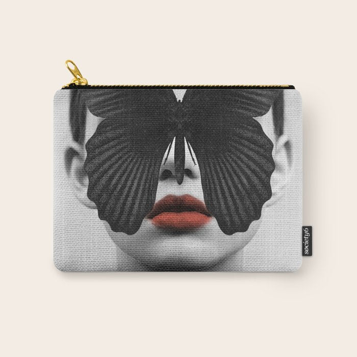 BLACK BUTTERFLY Carry All Pouch Gallery Image 1