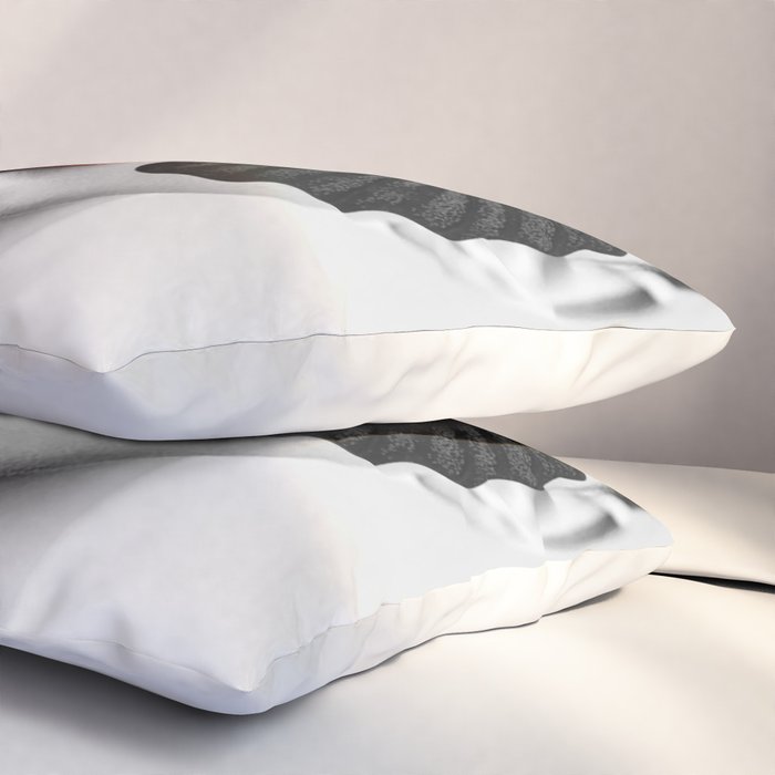 BLACK BUTTERFLY Pillow Sham Gallery Image 3