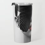 BLACK BUTTERFLY Travel Mug Gallery Image 3