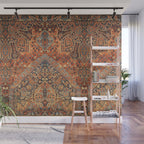 N198 - Vintage Heritage Traditional Golden Berber Moroccan Style Wall Mural Gallery Image 1