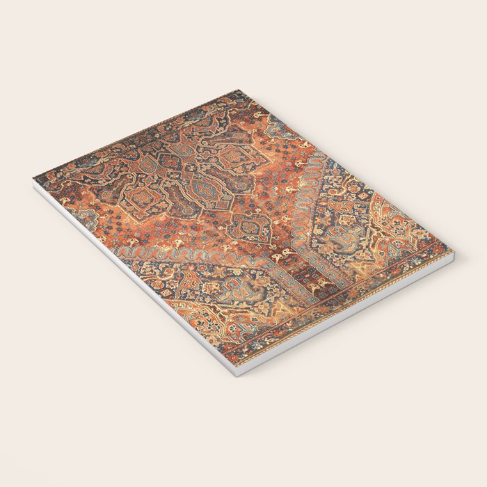 N198 - Vintage Heritage Traditional Golden Berber Moroccan Style Notebook Gallery Image 3