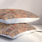 N198 - Vintage Heritage Traditional Golden Berber Moroccan Style Pillow Sham Gallery Image 3