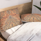 N198 - Vintage Heritage Traditional Golden Berber Moroccan Style Pillow Sham Gallery Image 2