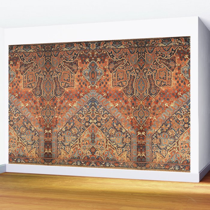 N198 - Vintage Heritage Traditional Golden Berber Moroccan Style Wall Mural Gallery Image 2