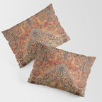 N198 - Vintage Heritage Traditional Golden Berber Moroccan Style Pillow Sham Gallery Image 3