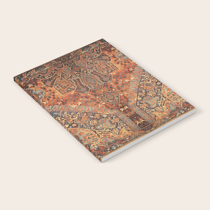 N198 - Vintage Heritage Traditional Golden Berber Moroccan Style Notebook Gallery Image 2