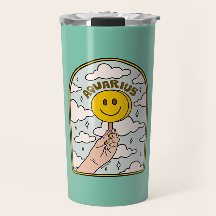 Aquarius Popsicle Travel Mug Gallery Image 1