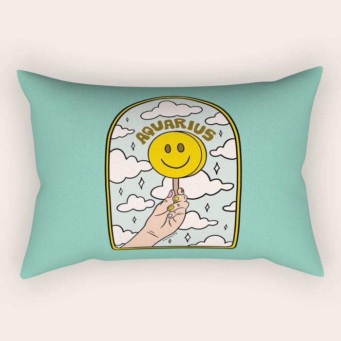Aquarius Popsicle Rectangular Pillow Gallery Image 1